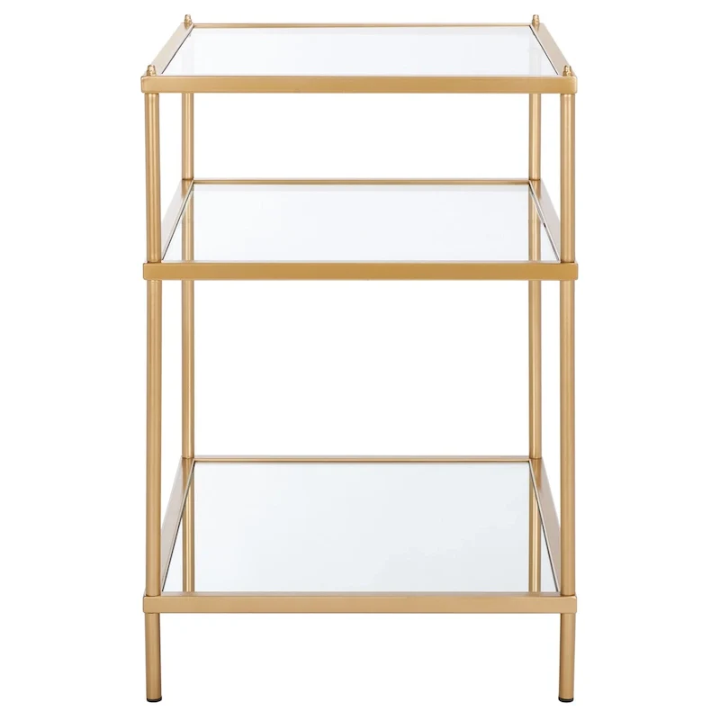 SAFAVIEH Vida 3-Tier Accent Table - 22 W x 18 D x 27 H - 22Wx18Dx27H