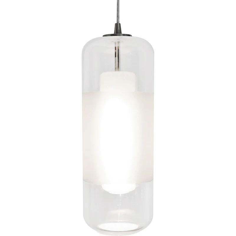 AFX Hermosa 1-light Satin Nickel 4000K LED Pendant