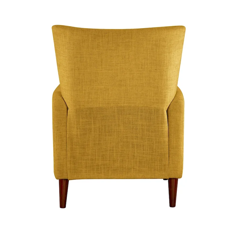 Modern Manual Recliner with Solid Wooden Legs