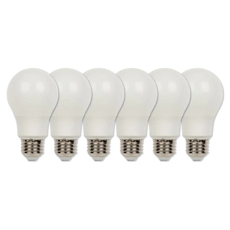 Westinghouse 60-Watt Equivalent Soft White Omni A19 LED Light Bulb with Medium Base - Soft White - 6-Pack