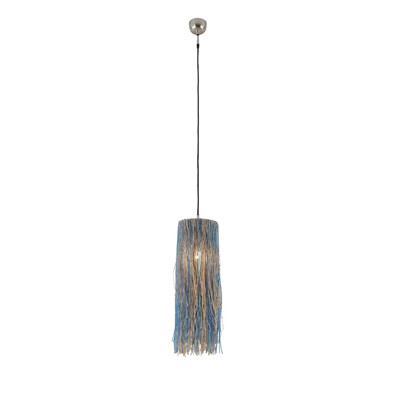 Bali Boho Jute Hanging Pendant Light