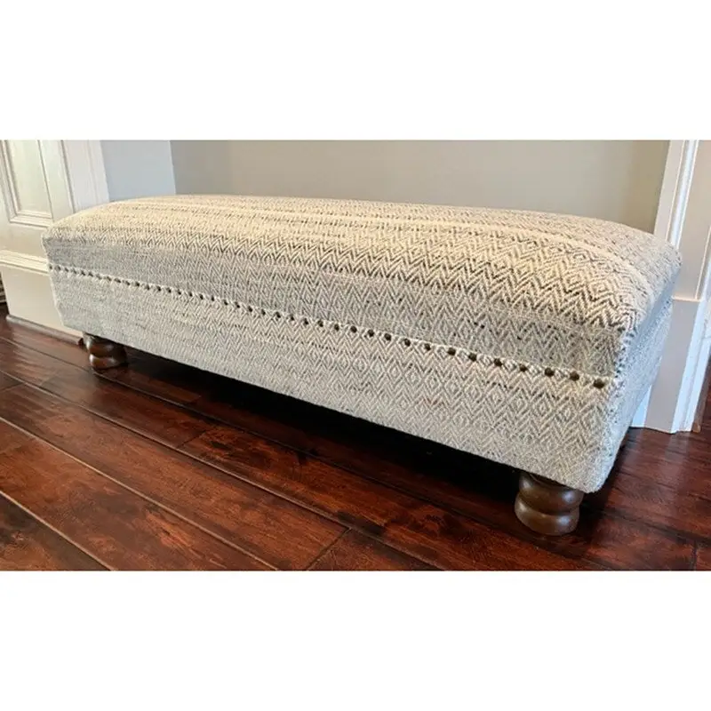 Handmade Upholstered Bench