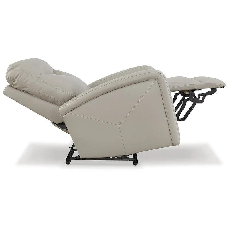 Signature Design by Ashley Ryversans Power Recliner with Adjustable Headrest