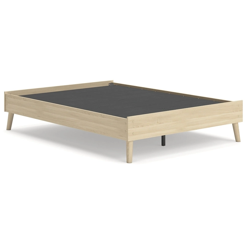 Signature Design by Ashley Cabinella Light Brown Platform Bed