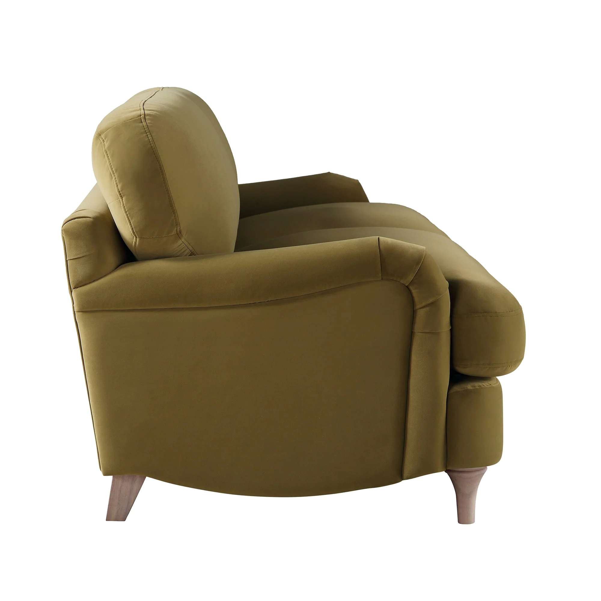 Fudge Velvet Sofa, 3-Seater