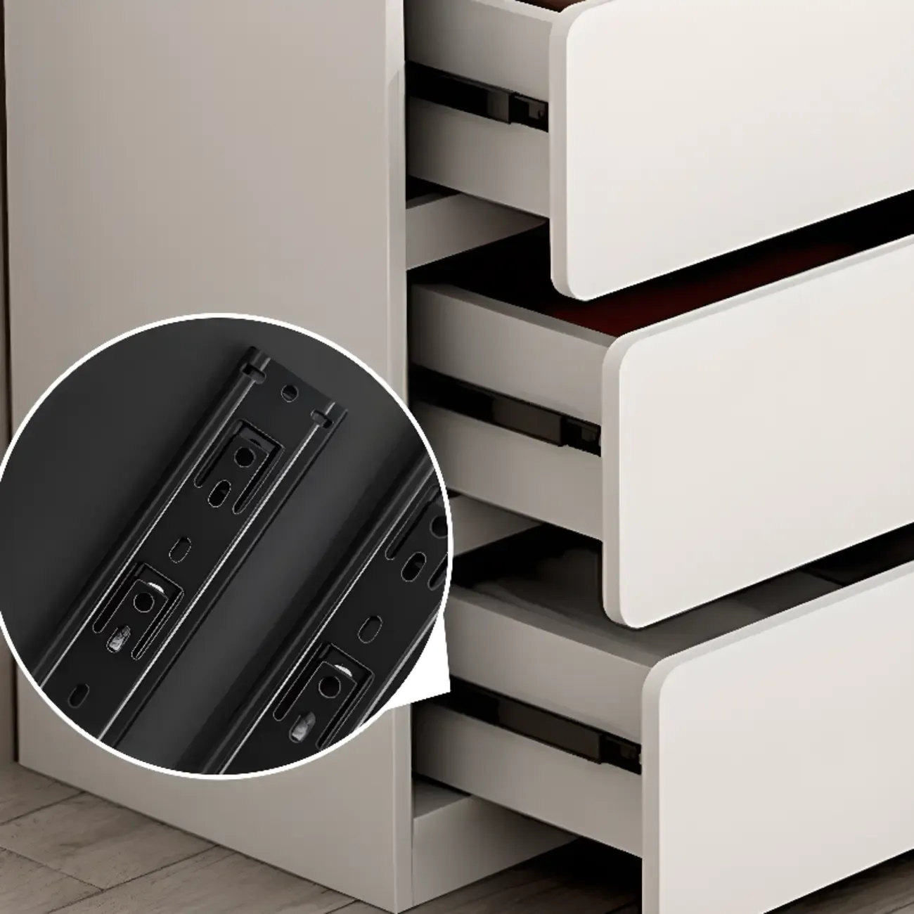 Artistic Rectangle Accent Chests with Free Standing Design