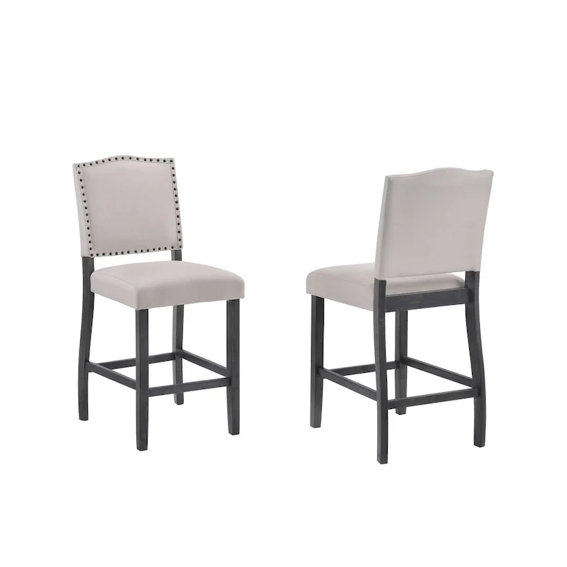 Light Grey 5-piece Counter Height Dining Set