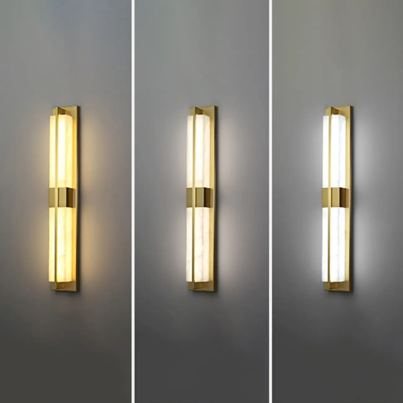 Modern Art Alloy Rectangular Wall light