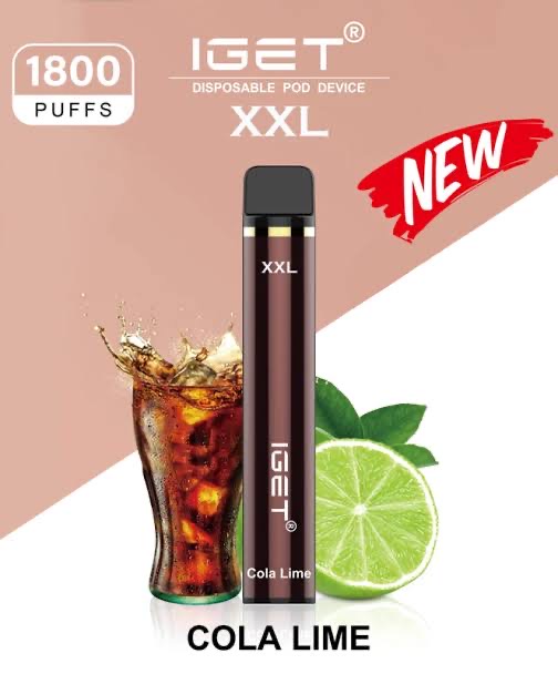 IGET XXL 1800 Puffs 30 flavors