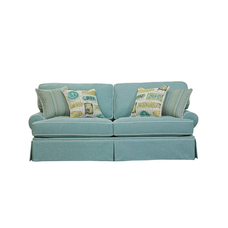Aqua Coastal Sofa
