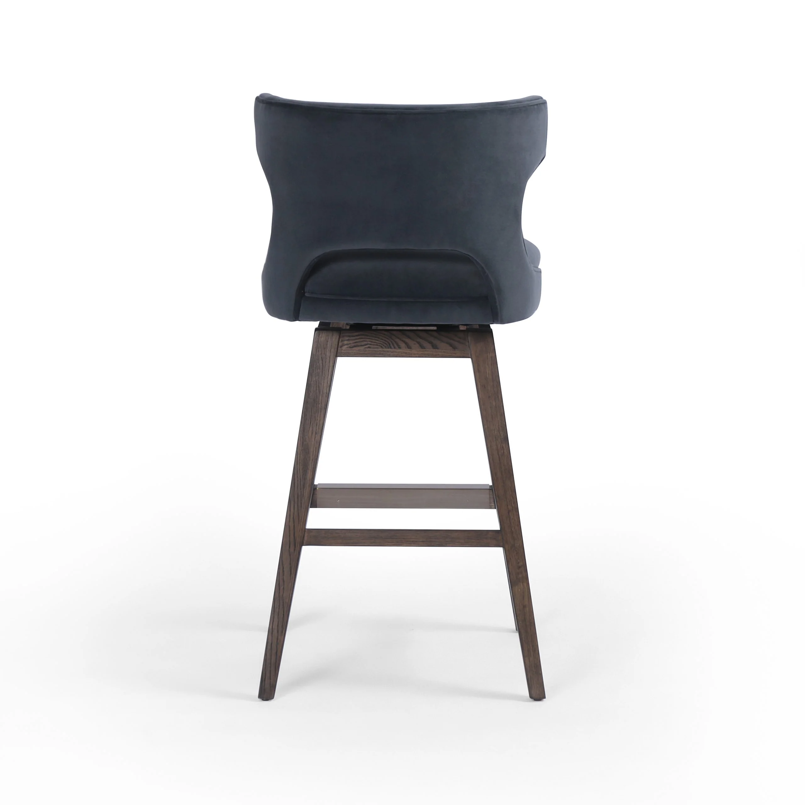 TASK SWIVEL STOOL-MODERN VELVET