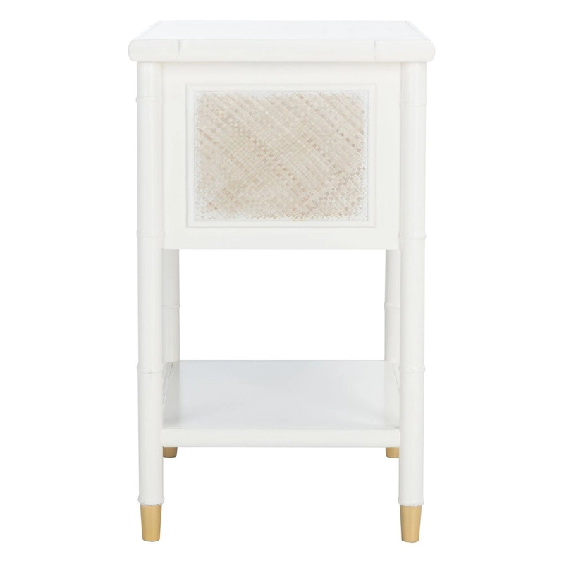 SAFAVIEH Dessa 2-Drawer 1-Shelf Accent Table. - 21