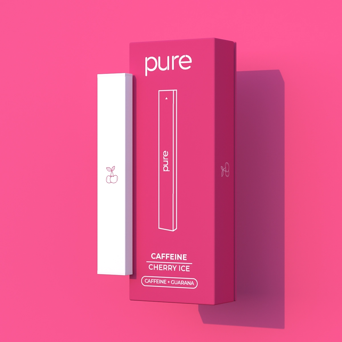 Caffeine Diffuser - Cherry Ice - 400 Puffs - pure-diffuser