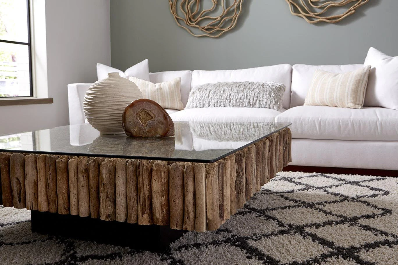 Manhattan Coffee Table Square, with Glass