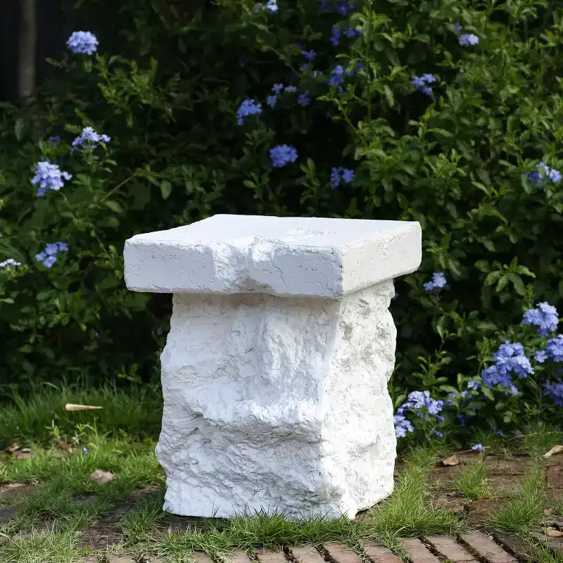 Christopher Knight Home Aloy Modern Outdoor Lightweight Concrete Side Table