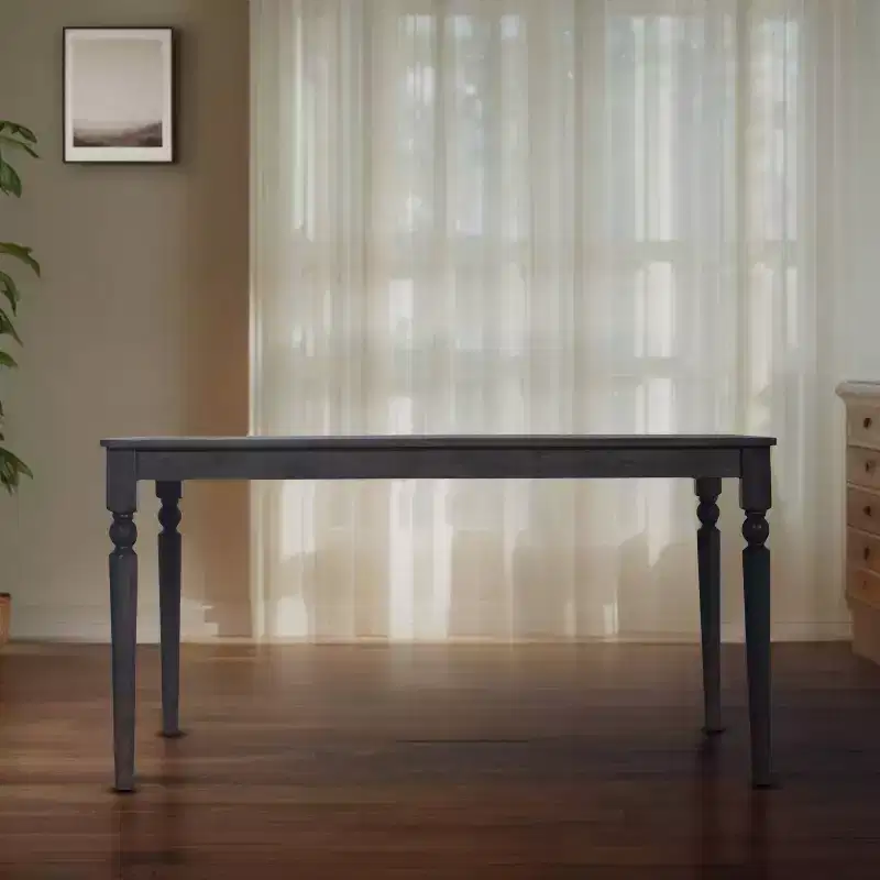 Home Design 59" Franklin Dining Table Taupe