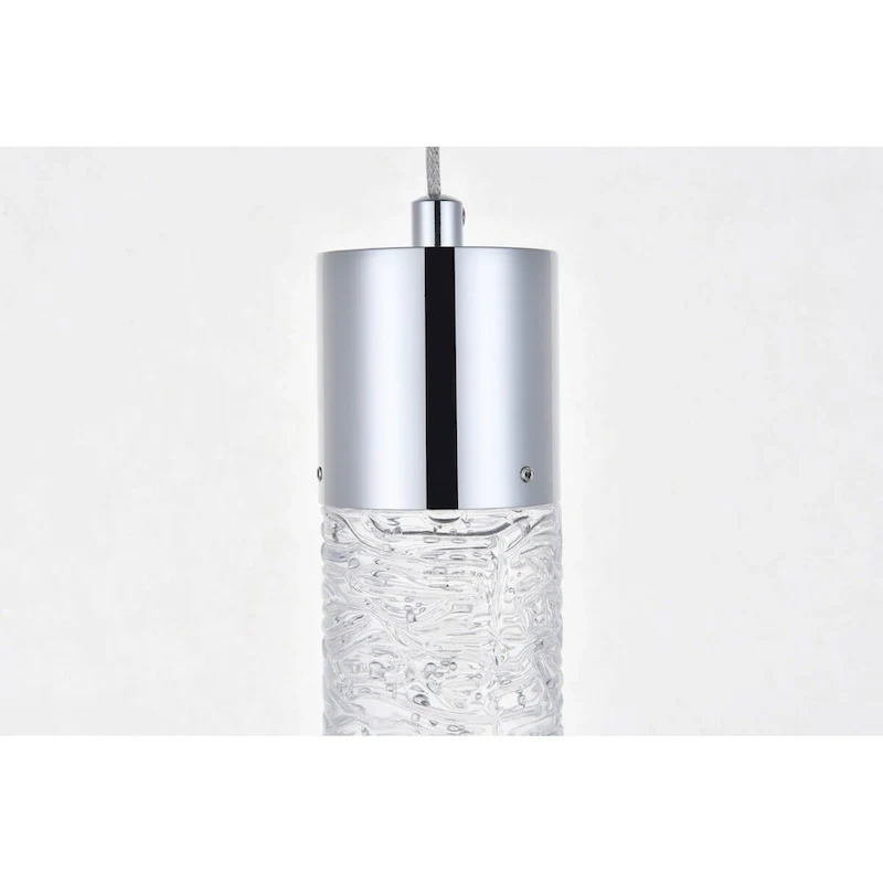 Elegant Lighting Constellation Single Light 5  Wide LED Suspension