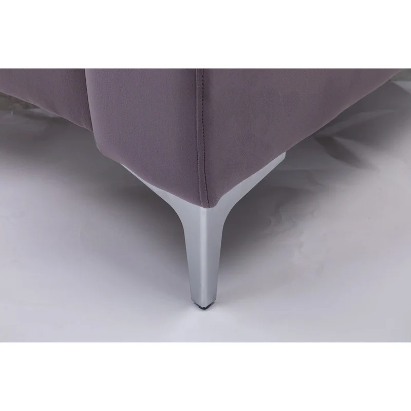 136 Velvet Semicircle couch Modular Curve Sectional Sofa