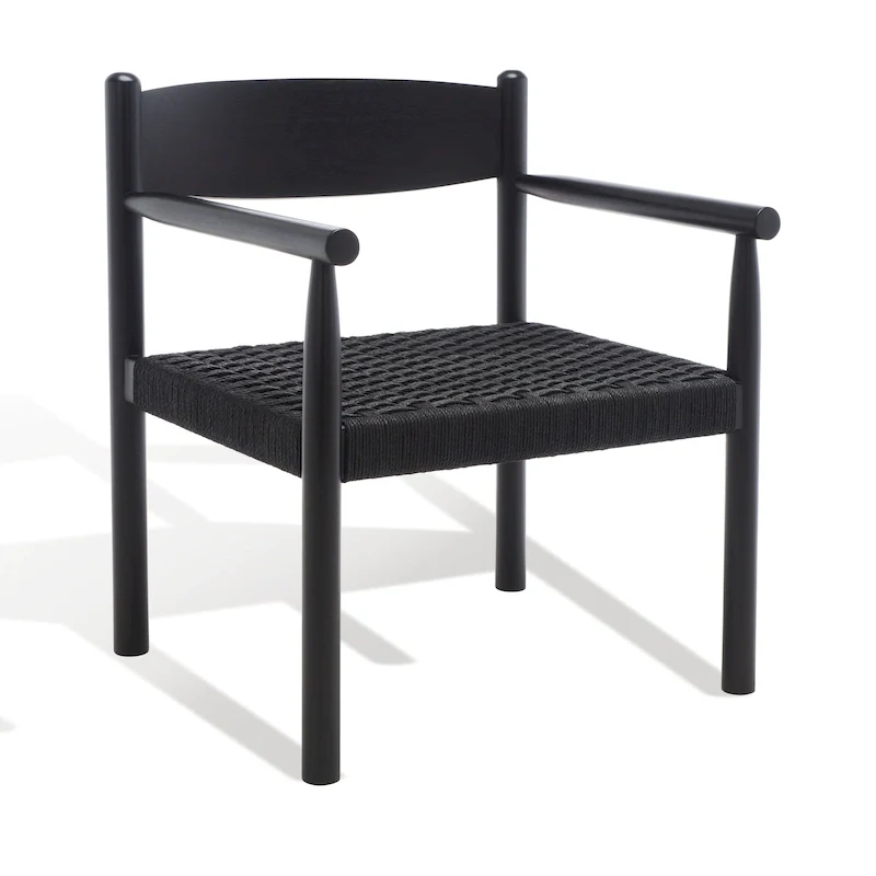 SAFAVIEH Couture Matisha Danish Rope Accent Chair - 24.75 W x 24.75 L x 30 H - 25Wx25Dx30H