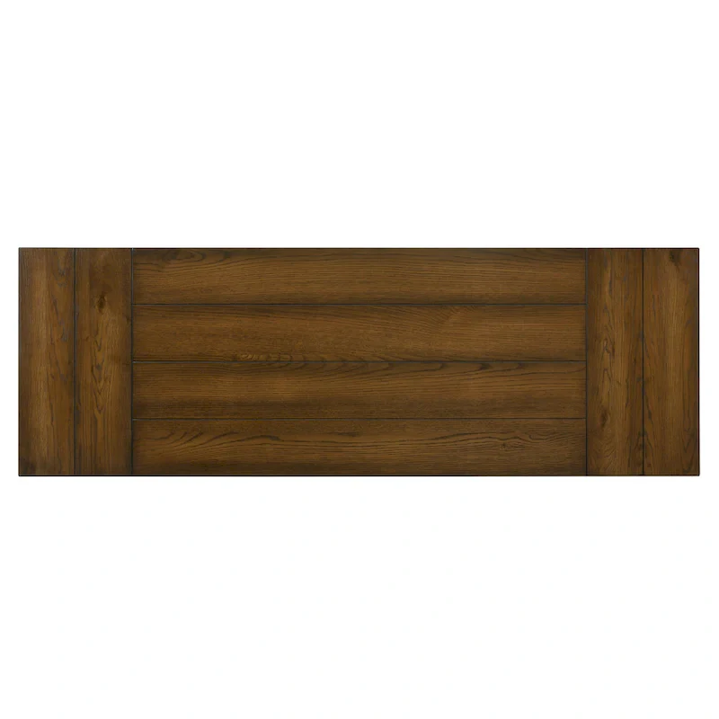 Tarala Oak 71-inch Counter Height Table with Drop Leaf by Furniture of America