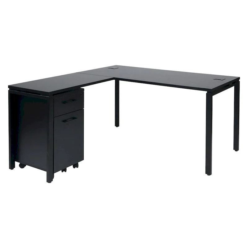 Prado Metal L-shaped Computer Desk