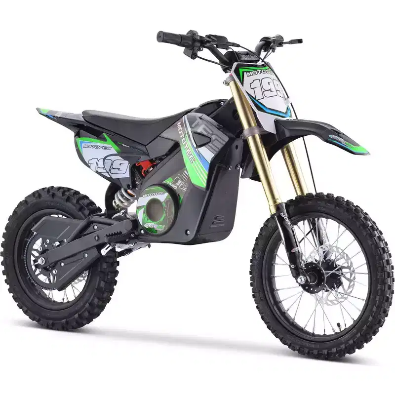 MotoTec 48v Pro Electric Dirt Bike 1500w Lithium Red