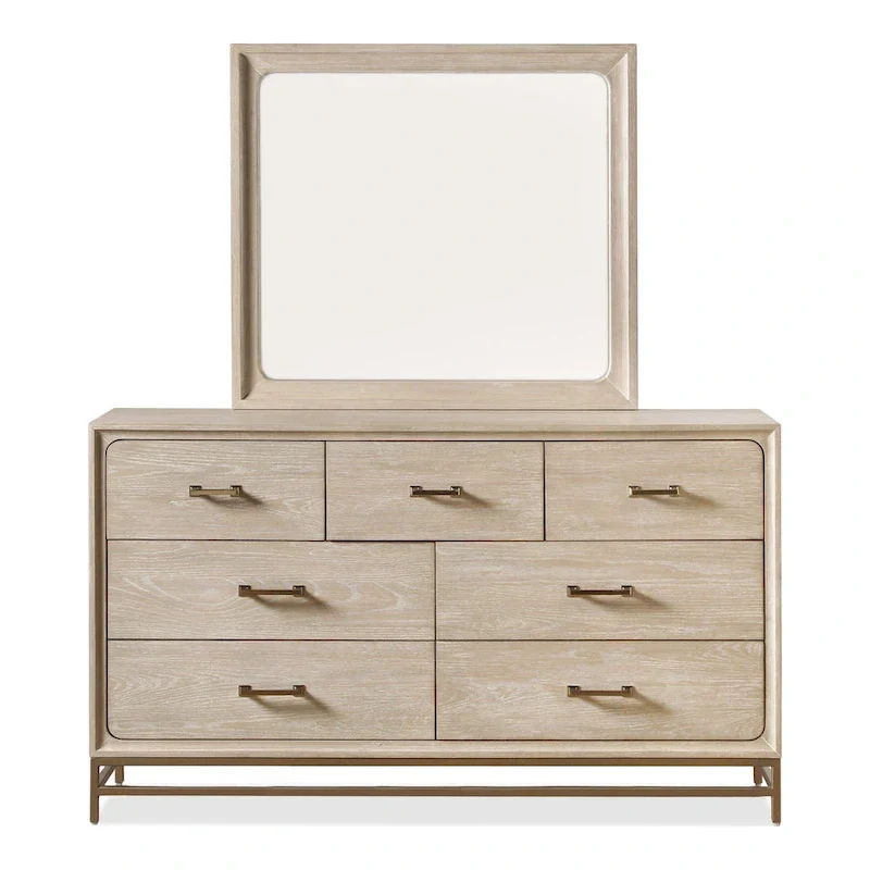 Furniture of America Drayden Transitional Oak Solid Wood 5-Piece Bedroom Set