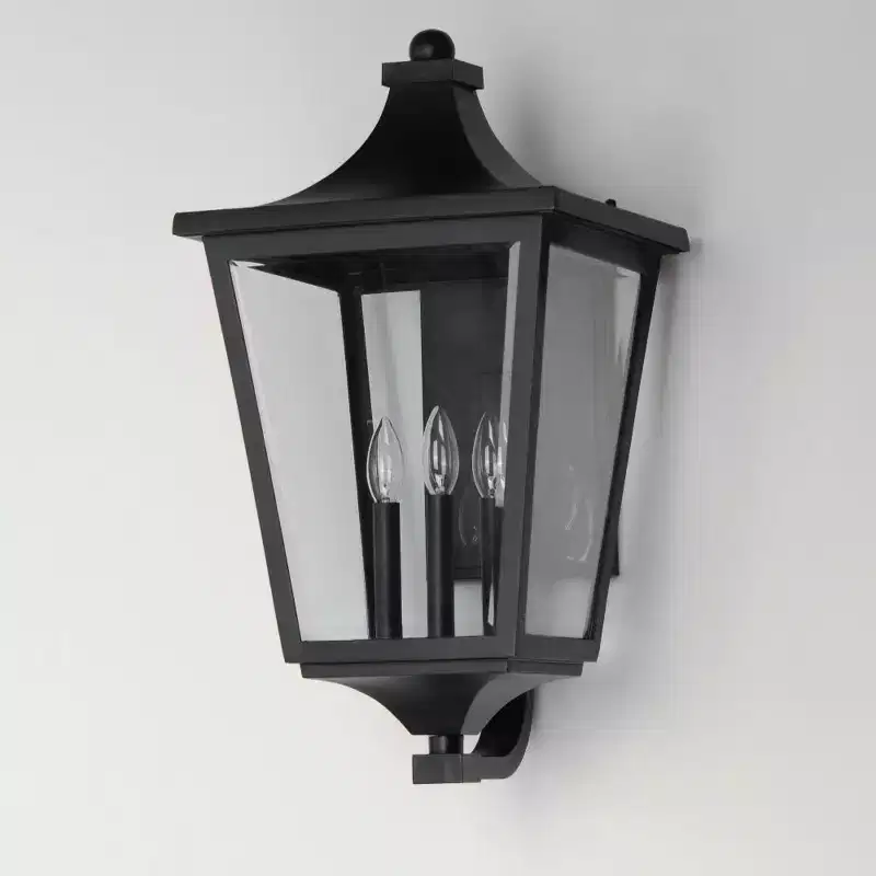 Maxim Lighting Sutton Place Vx 3 - Light Wall Light in Black