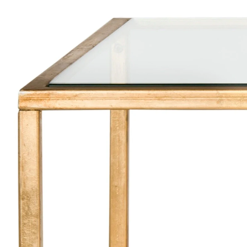 SAFAVIEH Sondra Gold Coffee Table - 48  x 23  x 18  - 48Wx23Dx18H