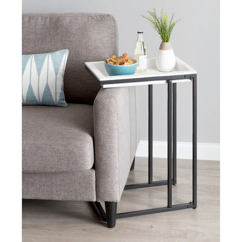 Kate and Laurel Lockridge Wood C-Table