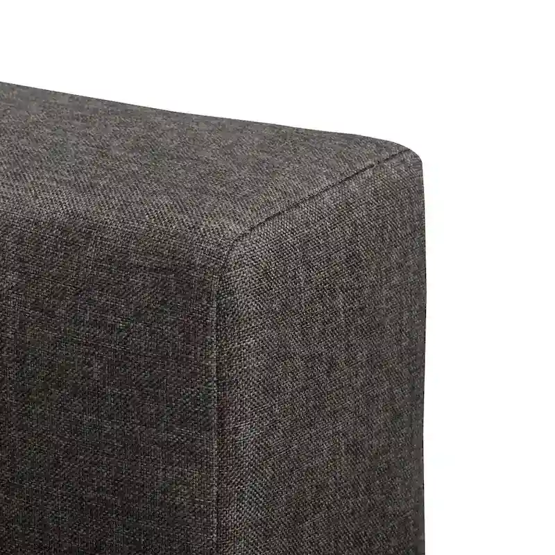 Nova Ridge Upholstered Button-Tufted Bed Frame, Full