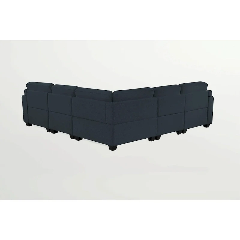 Flexible Combination Module Reversible Sectional Sofa