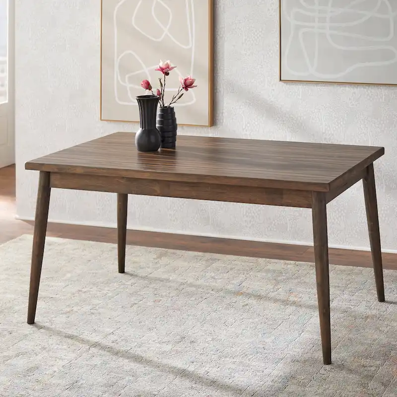 Simple Living Element Mid-Century Dining Table - Walnut