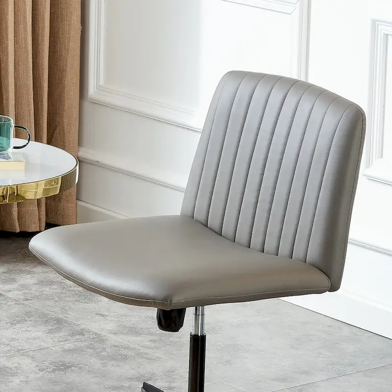 Adjustable 360 Swivel Office Chair With Black Foot