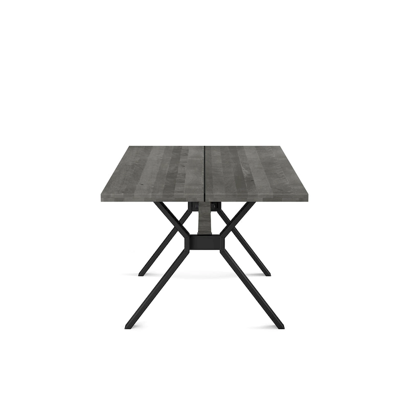 Amisco Leonie Wood Table and Snyder Chairs 7-Pieces Dining Set