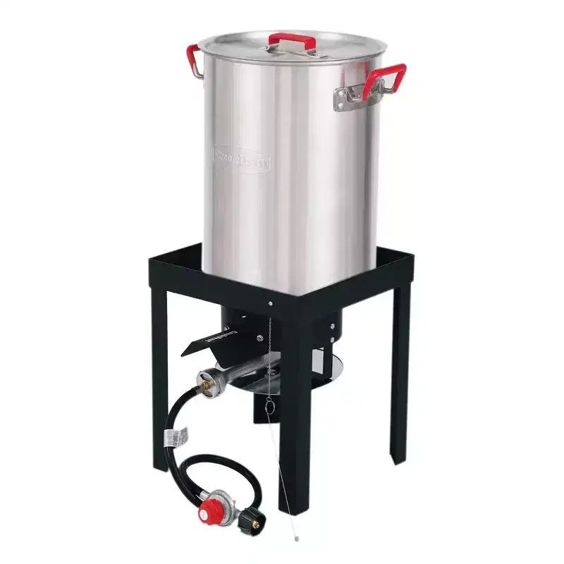 Creole Feast 30qt Aluminum Turkey Fryer Boiler Kit TFK-TG-3001TG