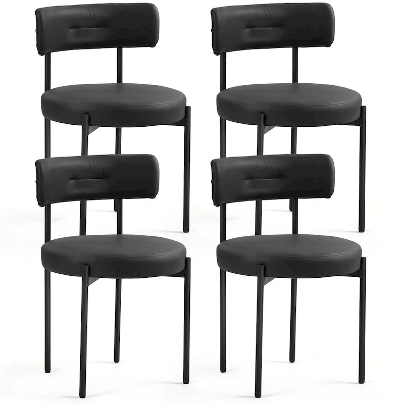 AVAWING Dining Chairs Mid-Century Modern Kitchen Chairs Set of 4