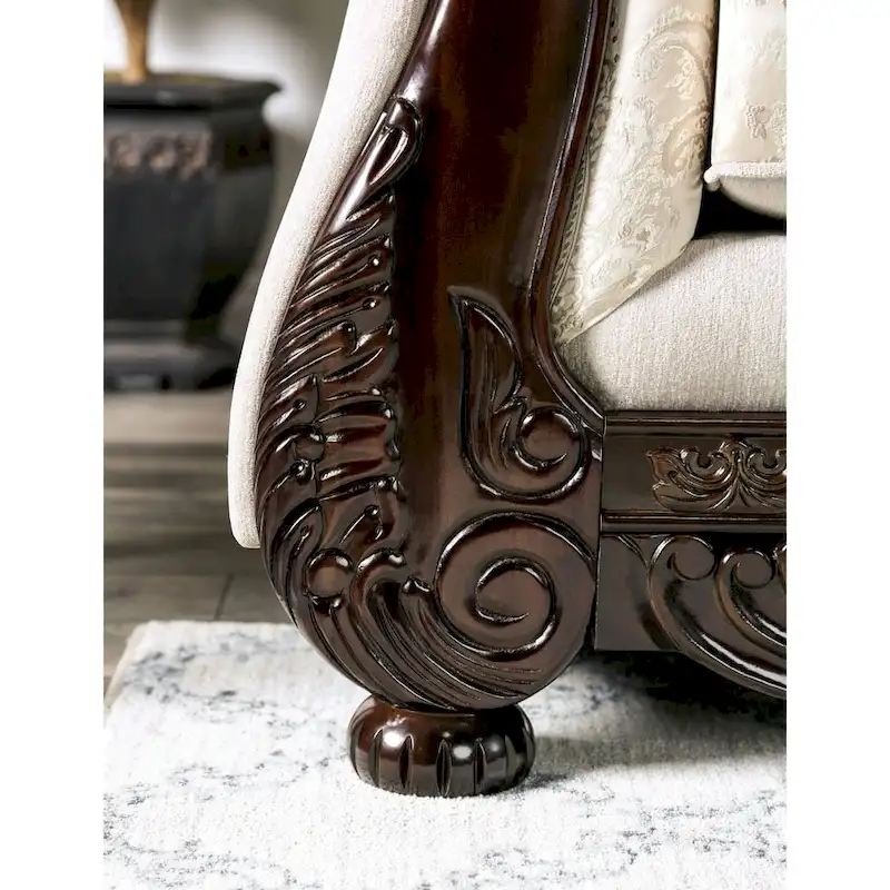 Dikic Traditional Chenille Rolled Arms 2-Piece