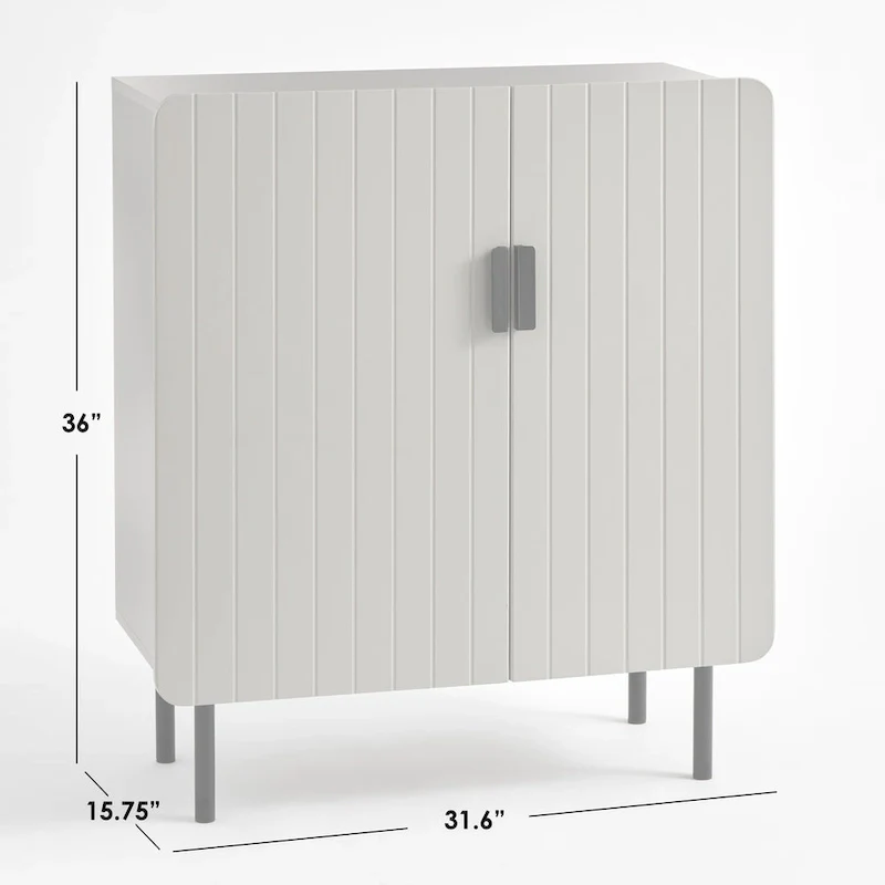 Channel Front Buffet Sideboard