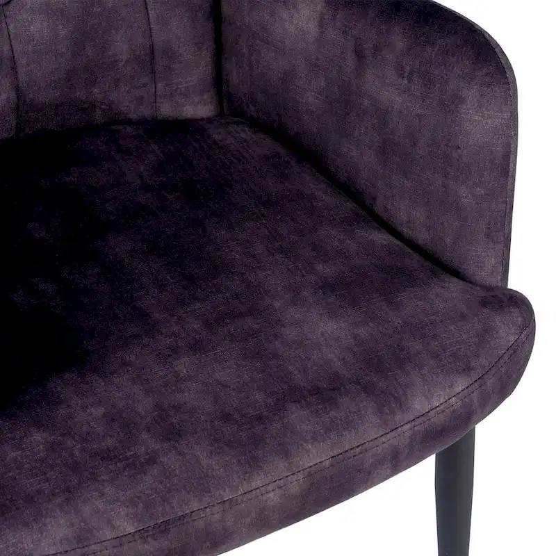 High-back Button Tufted Wingback Accent Chair
