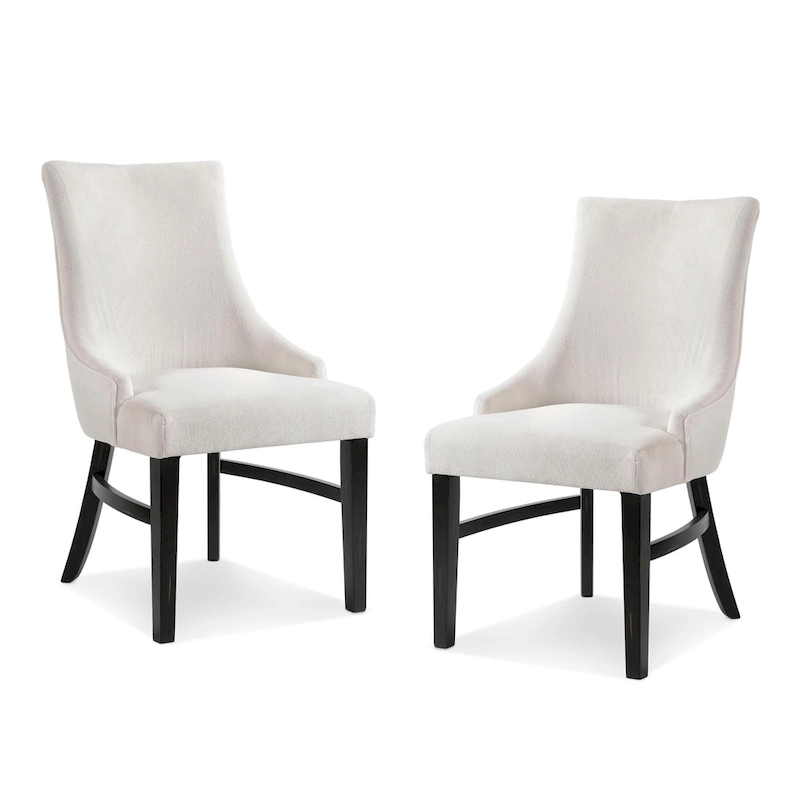 Furniture of America Kieran Farmhouse 7-Piece Black Wooden Dining Set