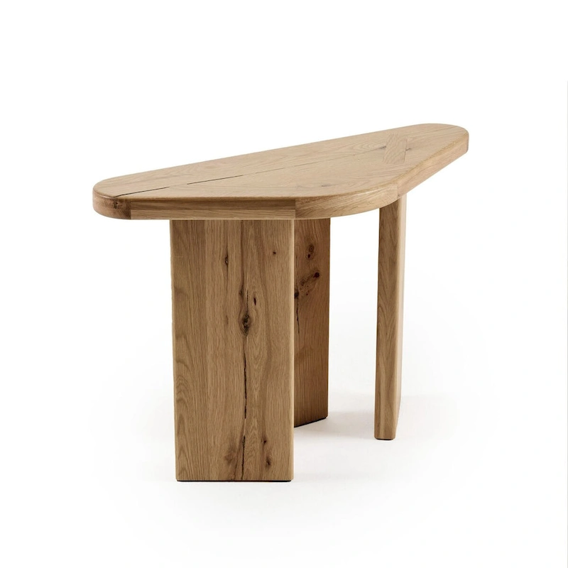 Modrest Jack Modern Natural Wood Coffee Table Set