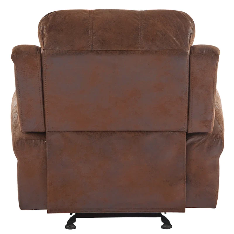 Charlie Bonded Leather Glider Recliner
