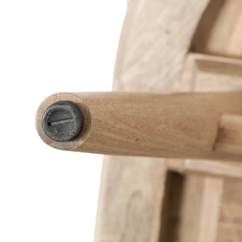 Kate and Laurel Conan Oval Wood Coffee Table