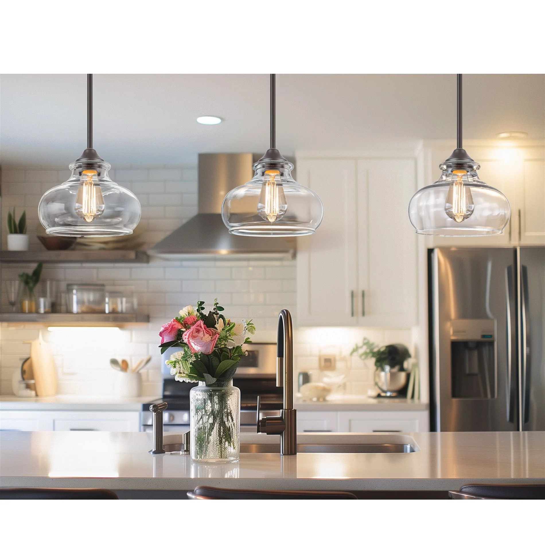 Harlow 9 Modern Industrial Farmhouse Pendant Light