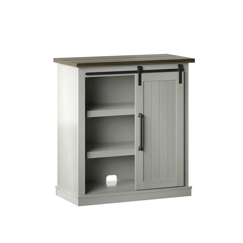 Accent Cabinet with Sliding Barn Door