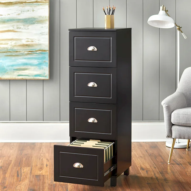 Simple Living Bradley 4-drawer Filing Cabinet
