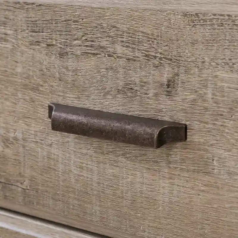 8-Drawer Dresser - Grey Maple/Weathered Oak