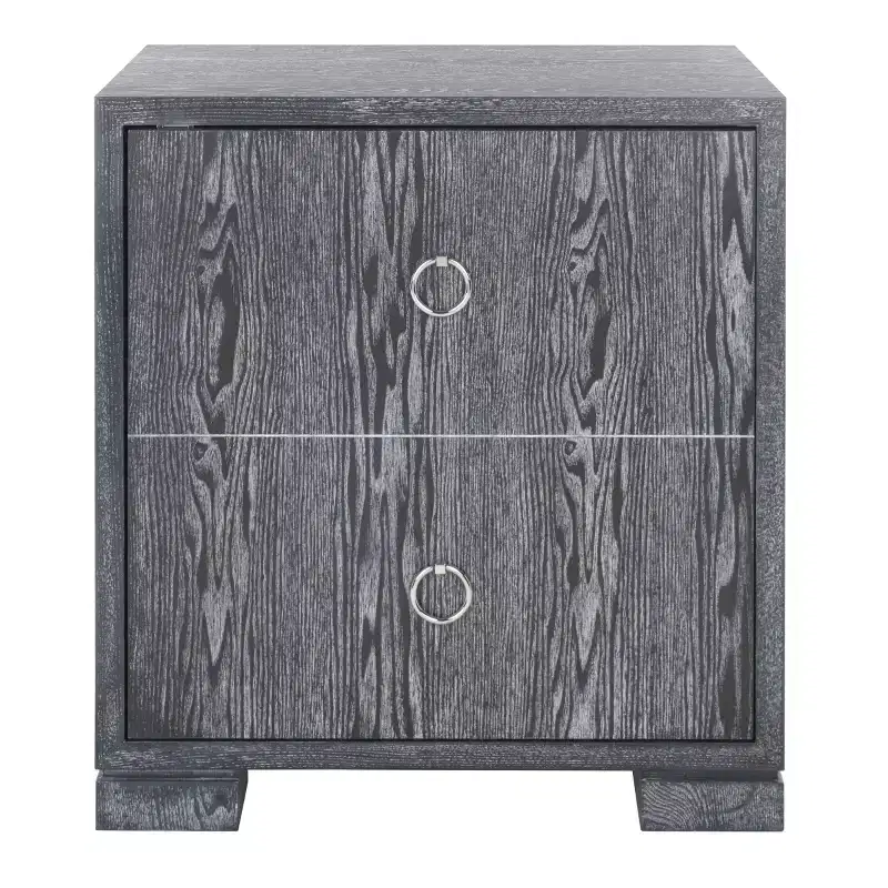 Laila Lacquer Chest - SFV3511 - Black Cerused Oak - Safavieh Couture