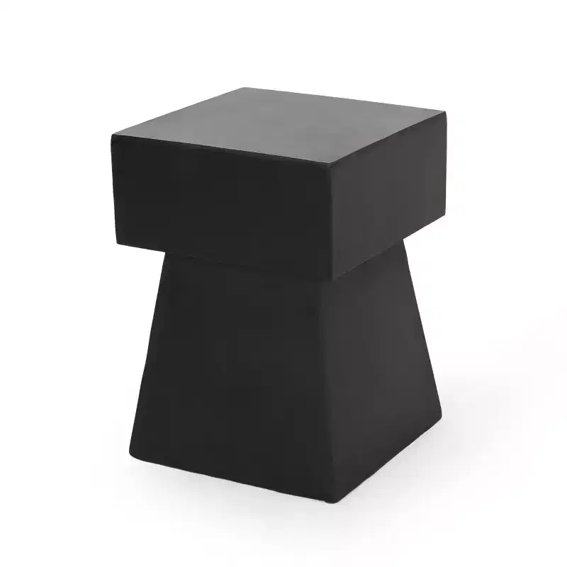 Christopher Knight Home Aesop Modern Patio Lightweight Concrete Side Table